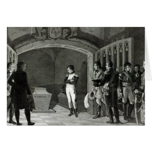 Napoleon Meditating before the Tomb Cards (Front Horizontal)