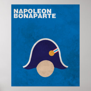 Napoleon:Minimalist Historical Figures Poster