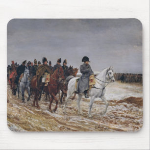 Napoleon on Campaign in 1814, 1864 Mouse Pad