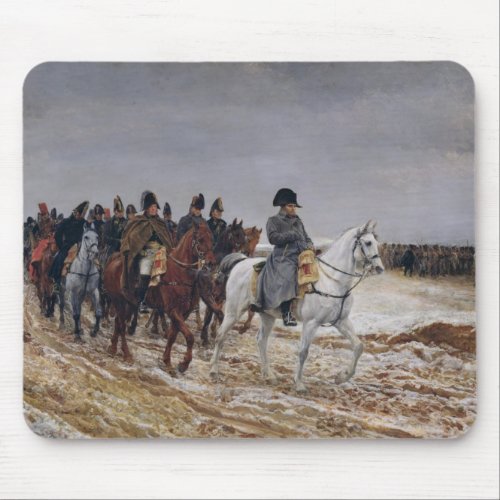 Napoleon  on Campaign in 1814 1864 Mouse Pad