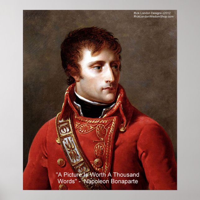 Napoleon "Picture Is Worth 1000 Words" Poster by R (Front)