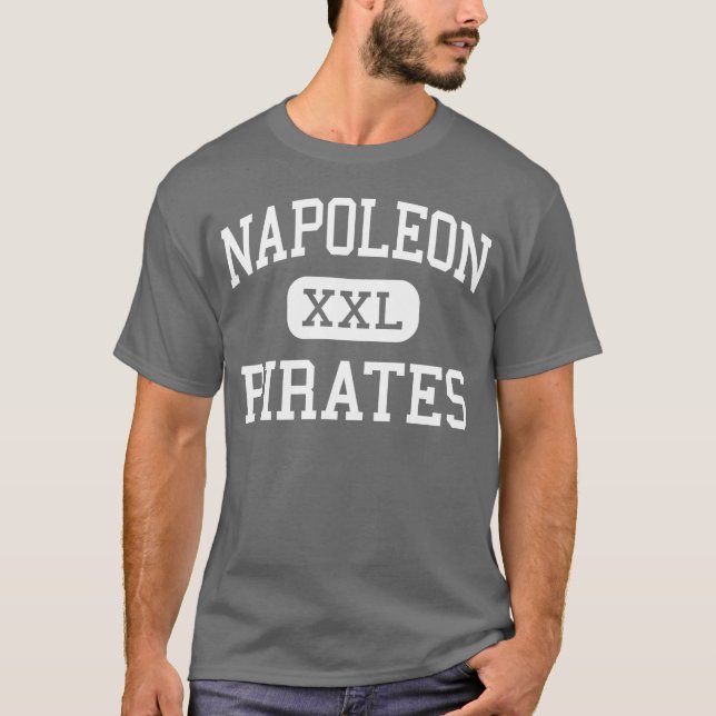 Napoleon - Pirates - High - Napoleon Michigan T-Shirt (Front)