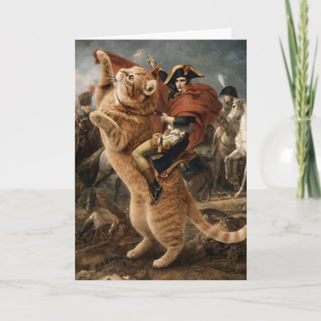 Napoleon Riding Giant Battle Cat                   Card (Front)