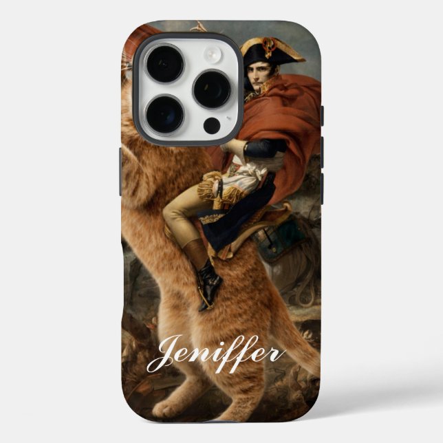 Napoleon Riding Giant Battle Cat                   Case-Mate iPhone Case (Back)