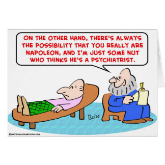 napoleon some nut psychiatrist cards