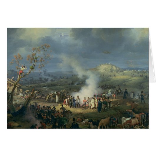 Napoleon Visiting a Bivouac Cards (Front Horizontal)