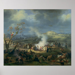 Napoleon  Visiting a Bivouac Poster