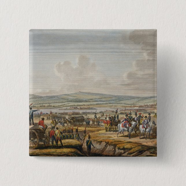 Napoleon Visiting the Siege Works at Danzig led by Button (Front)