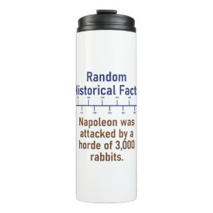 Napoleon Was Attached - History Fact Thermal Tumbler