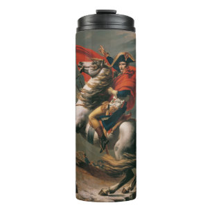 Napoleon with Horse, Battle of St. Bernard Pass Thermal Tumbler