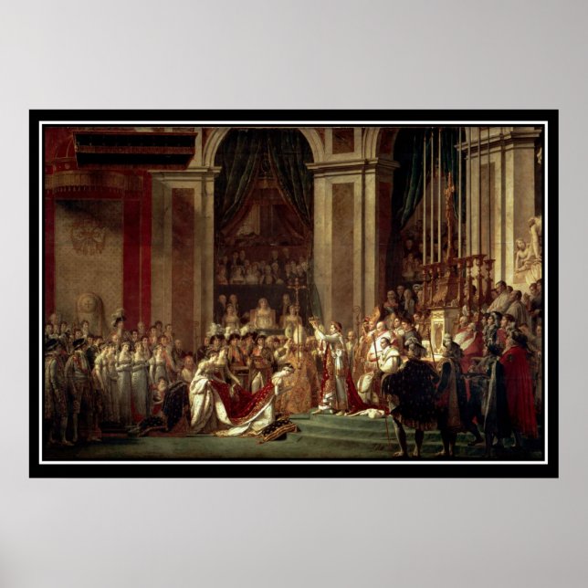 Napoleon's Coronation as emperor of the french Poster (Front)