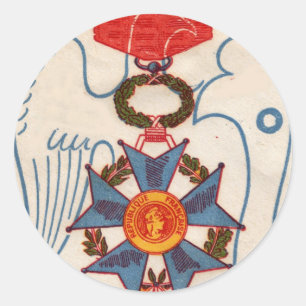 Napoleon's Legion D' Honneur medal stickers