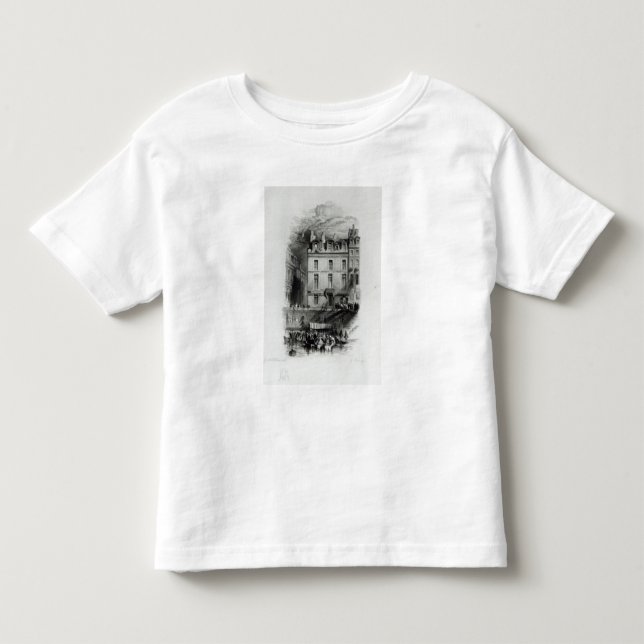 Napoleon's Lodgings on the Quai Conti, 1834-36 Toddler T-shirt (Front)