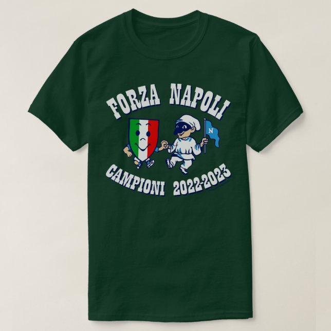 Napoli Campioni 20222023 T-Shirt (Design Front)