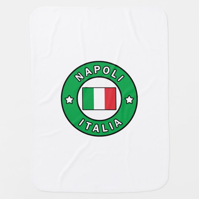 Napoli Italia Baby Blanket (Front)