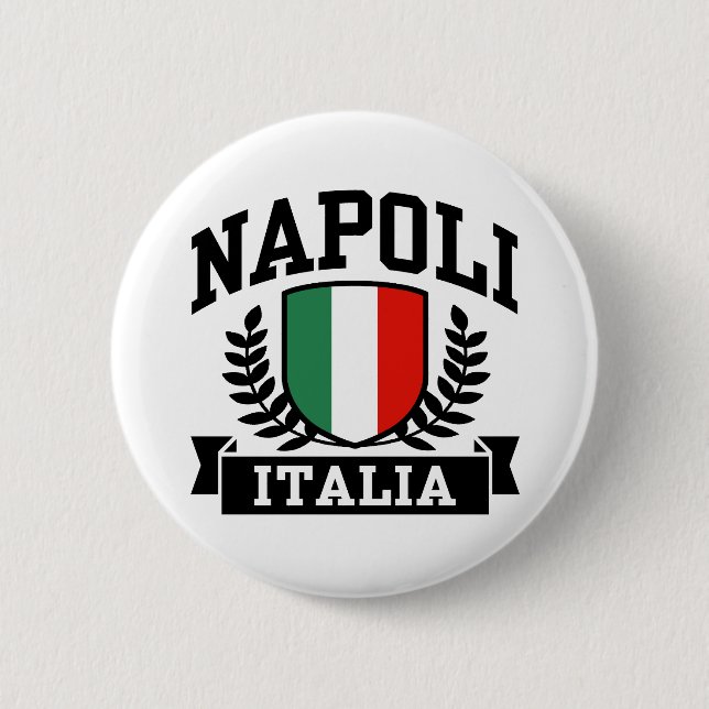Napoli Italia Button (Front)