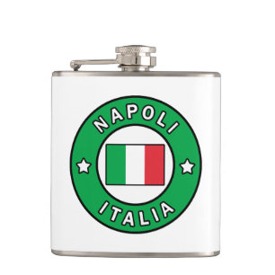 Napoli Italia Flask