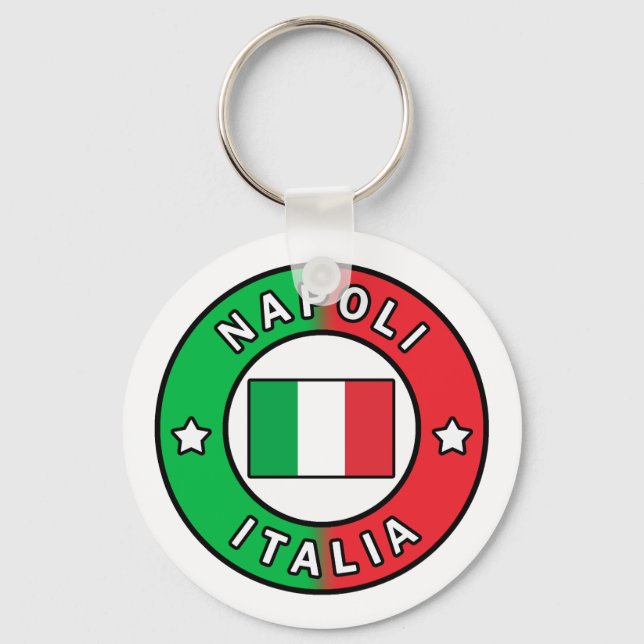 Napoli Italia Keychain (Front)