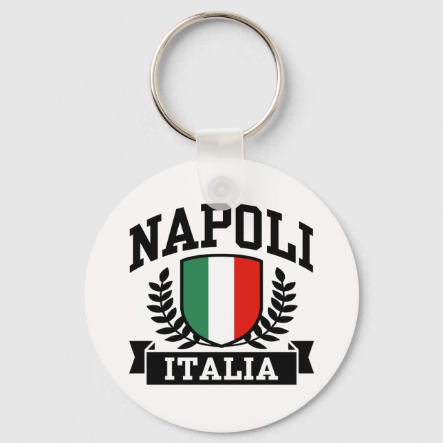 Napoli Italia Keychain (Front)