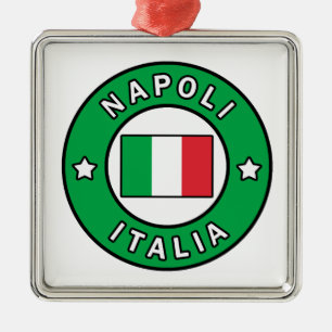 Napoli Italia Metal Ornament