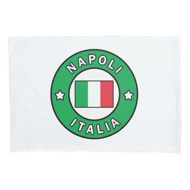 Napoli Italia Pillow Case (Front)