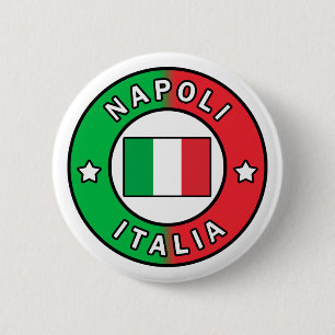 Napoli Italia Pinback Button
