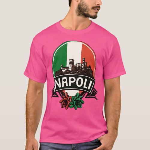 Napoli Italia Retro Italian Region Design 2 T_Shirt