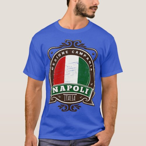 Napoli Italia Retro Italian Region Design 2 T_Shirt