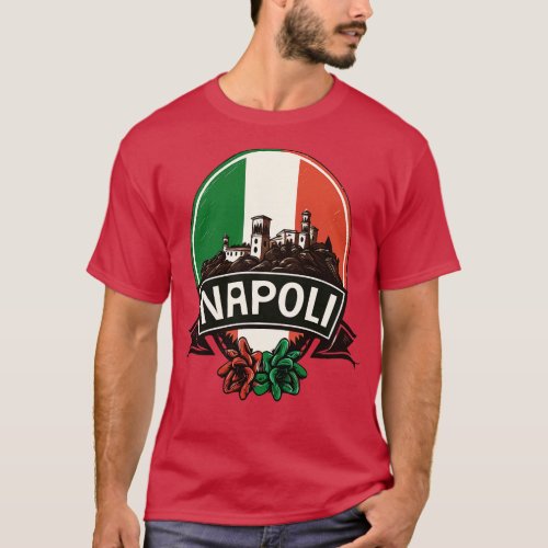 Napoli Italia Retro Italian Region Design 3 T_Shirt