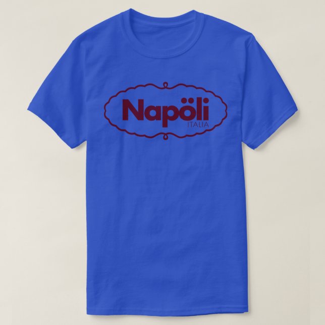 Napoli Italia Retro Italian Region Design 4 T-Shirt (Design Front)