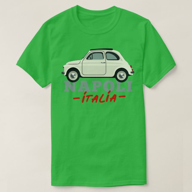Napoli Italia Retro Italian Region Design T-Shirt (Design Front)