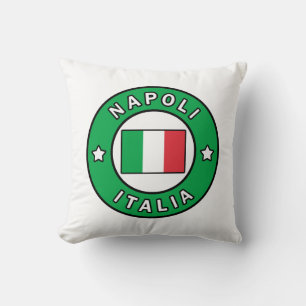 Napoli Italia Throw Pillow