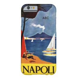 Napoli (Naples) Italy vintage travel custom cases