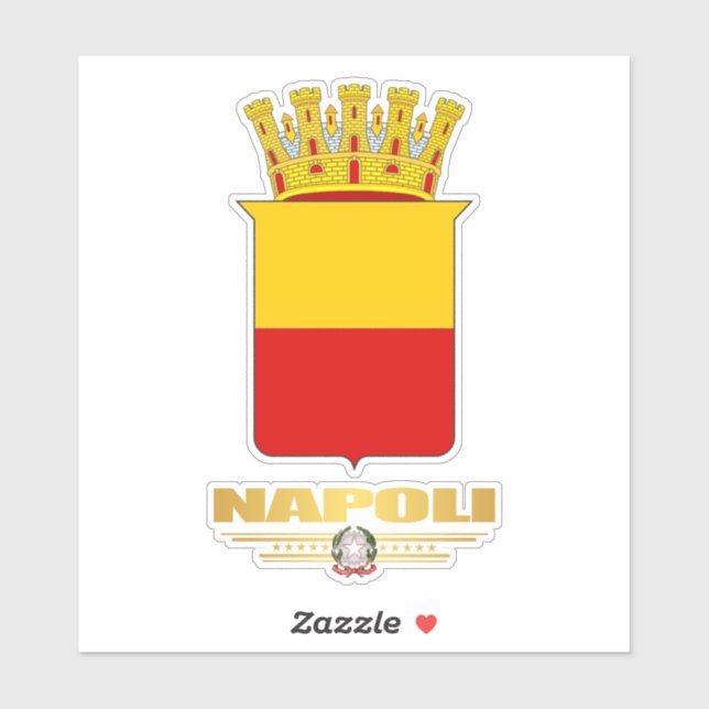 Napoli (Naples) Sticker (Sheet)