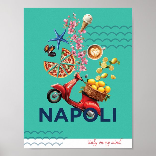 Napoli On My Mind Poster (Front)