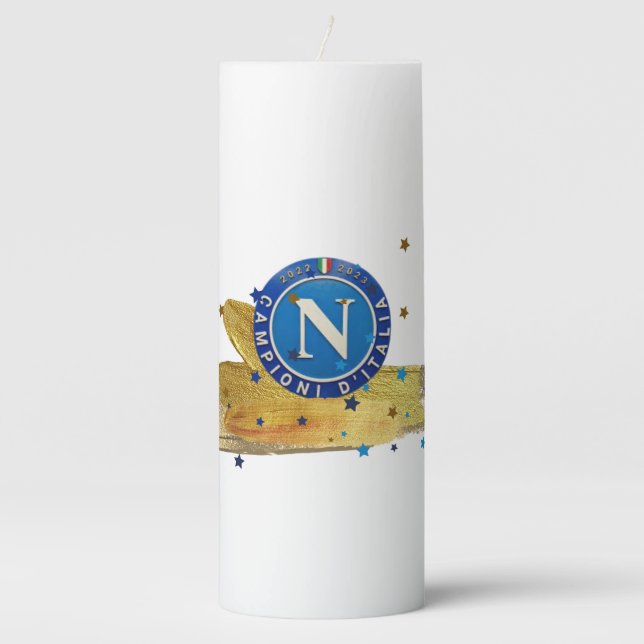Napoli Pillar Candle (Front)