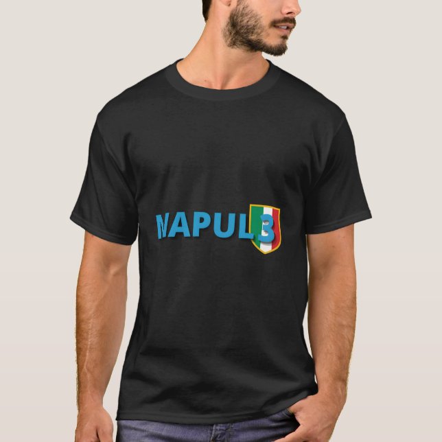 Napoli Tifosi Scudetto 3 Gadget Partenopei 2022 20 T-Shirt (Front)