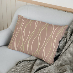 Napolitano Macchiato Pistachio Ribbons. Accent Pillow