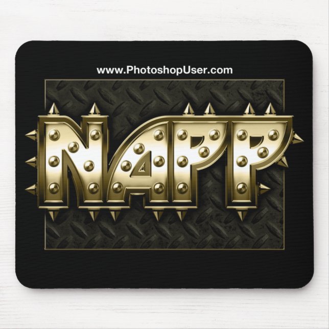 NAPP Mousepad - Heavy Metal Version (Front)