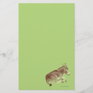 Napping Donkey Stationery