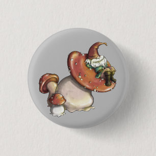 Napping Gnome Button