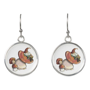 Napping Gnome Earrings