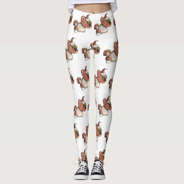 Napping Gnome Leggings (Front)