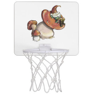 Napping Gnome Mini Basketball Hoop