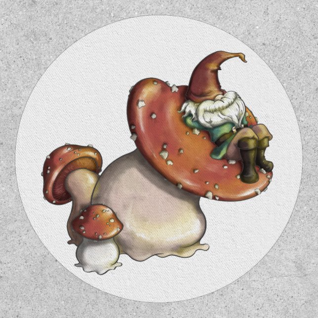 Napping Gnome Patch (Front)