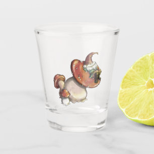 Napping Gnome Shot Glass