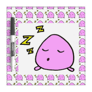 Napping Guy Dry Erase Board