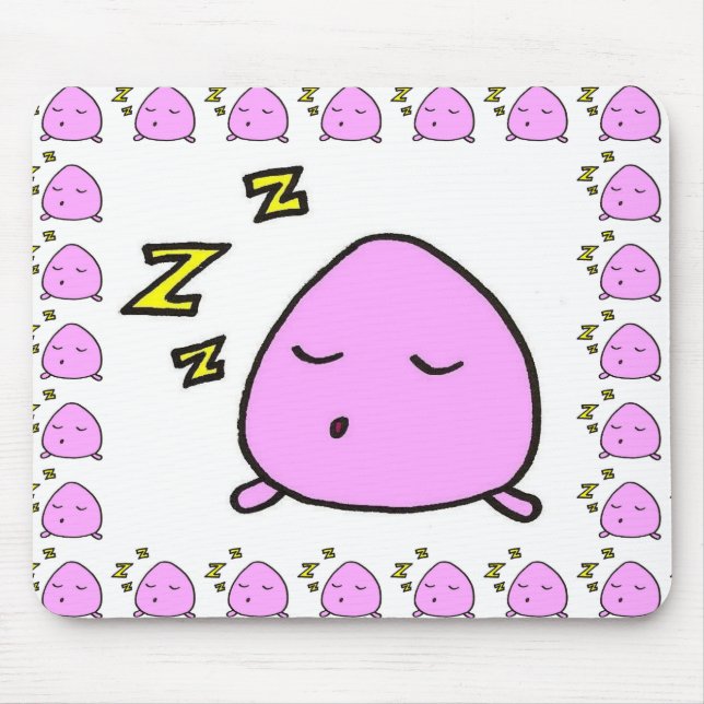 Napping Guy Mousepad (Front)