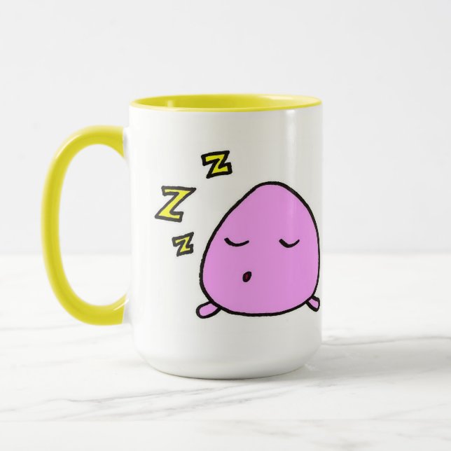 Napping Guy Mug (Left)