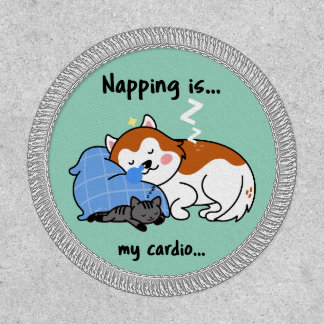 napping is... my cardio... sleeping nap patch